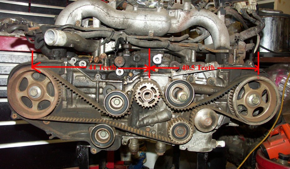 Timing belt shop replacement subaru forester